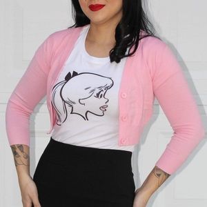 CROP CARDIGAN - YEMAK